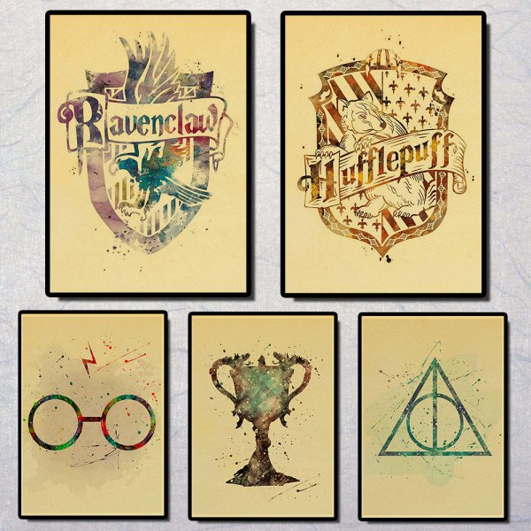 Афиша к фильму Гарри Поттер рисунок