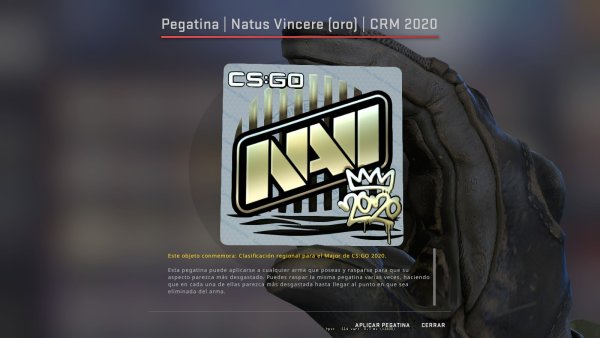 Navi наклейка 2020 КС го