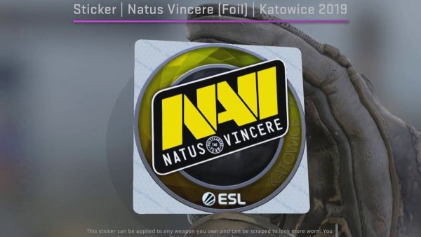 Natus Vincere Katowice 2019 наклейка