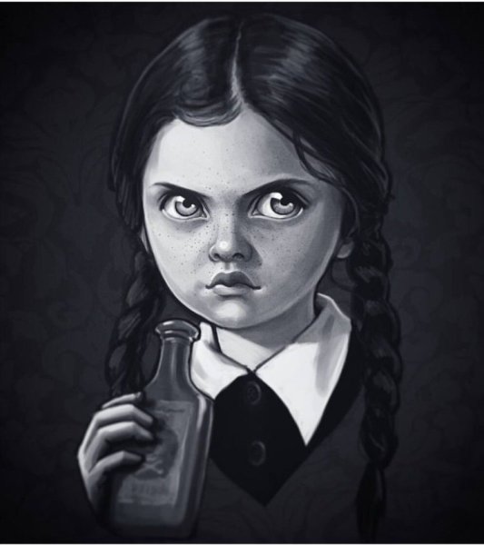 Уэнздей Аддамс тим Бертон