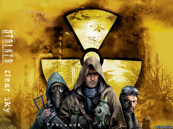 Сталкер чистое небо Постер