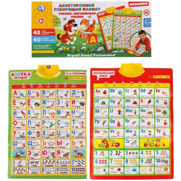 Обучающий плакат английский язык