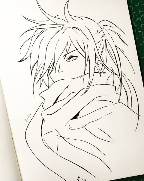 Дороро для срисовки