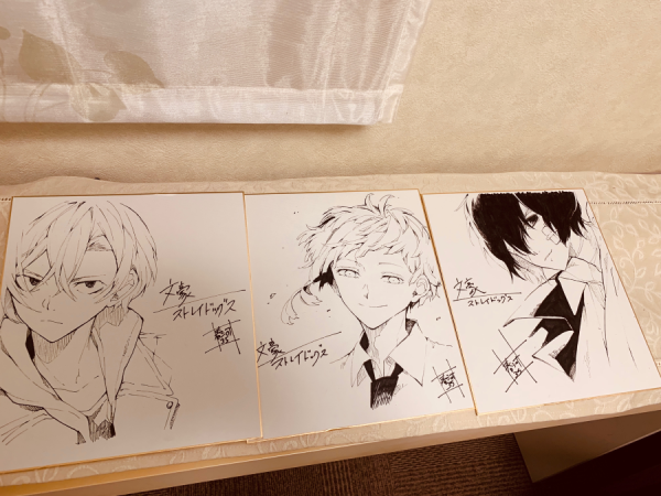 Великий из бродячих псов Дазай скетчи