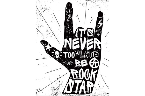 Черно-белые плакаты для распечатки