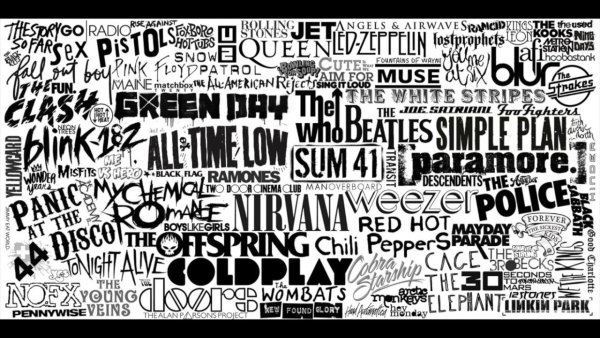 Много надписей