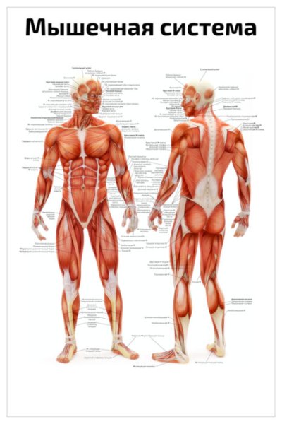 Мышечная система человека анатомия