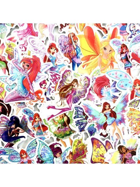 Наклейки Винкс старые