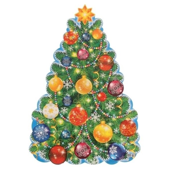 Елочка цветная