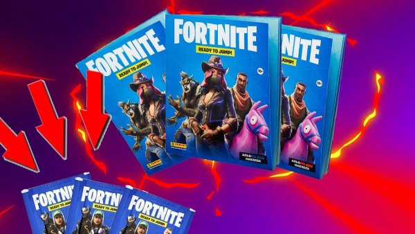 Panini Fortnite ready to Jump наклейки