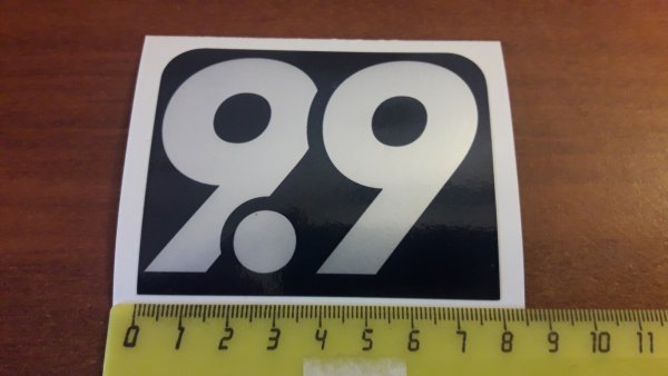 Наклейка Тохатсу 9.9