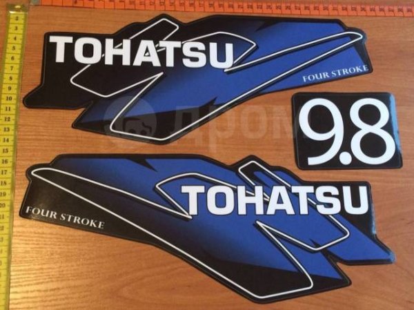 Tohatsu наклейки 9.8 4