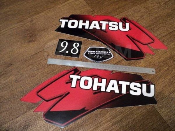 Наклейка мотор Tohatsu 8