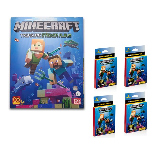 Альбом Панини майнкрафт