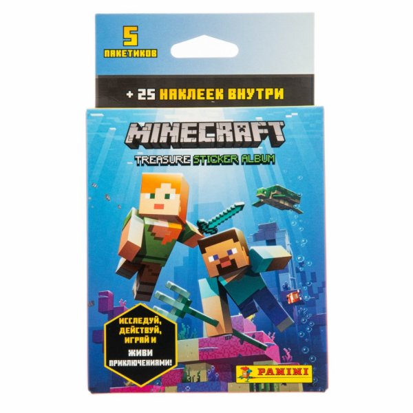 Альбом Панини майнкрафт