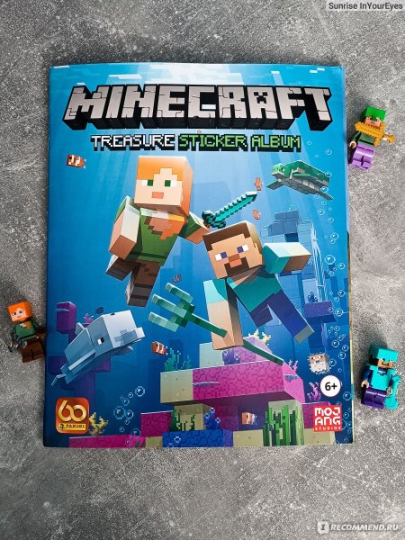 Наклейки майнкрафт Panini