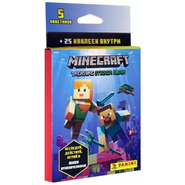 Альбом для наклеек Minecraft