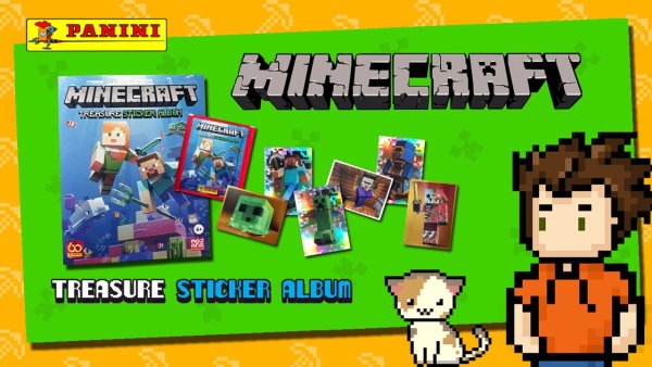 Карточки майнкрафт Панини