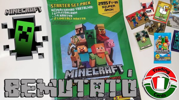 Карточки майнкрафт Панини