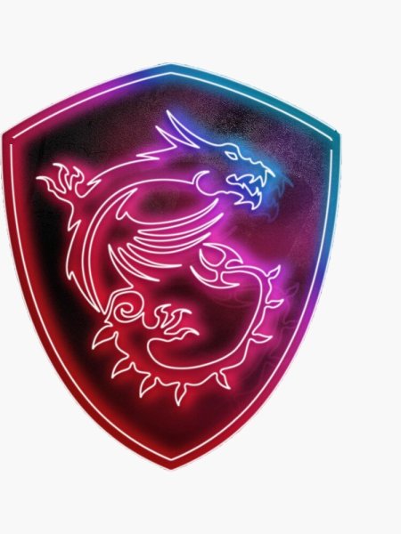 Наклейка MSI