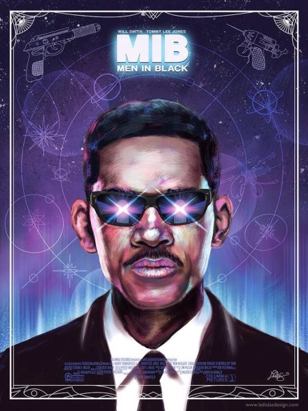 Люди в черном фильм 1997 Постер