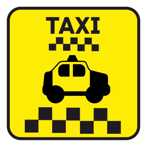Наклейки такси