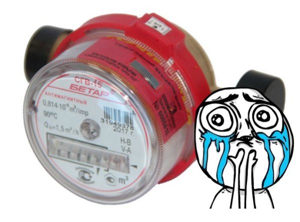 Пломба ГЦУ 128 на прибор учета воды