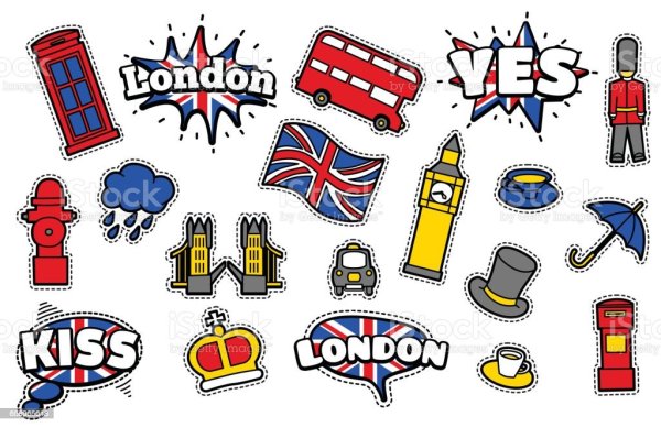 Наклейки Англия