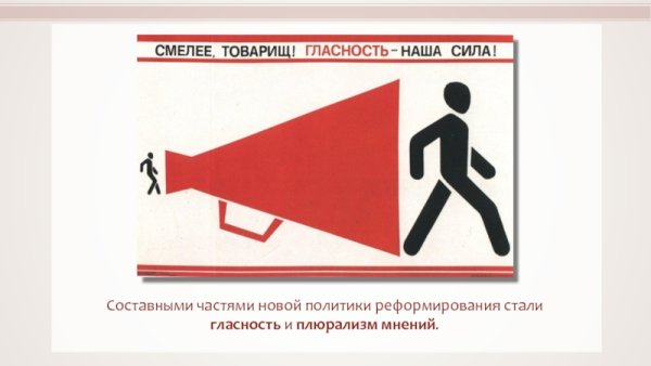 Гласность и плюрализм мнений