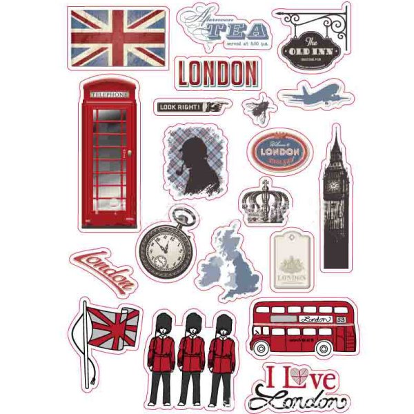 Наклейки на английском