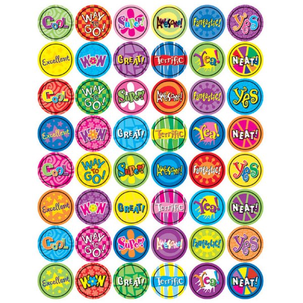 Поощрительные наклейки на английском