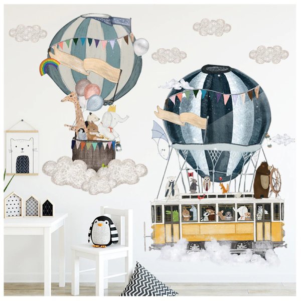 Воздушный шар в интерьере