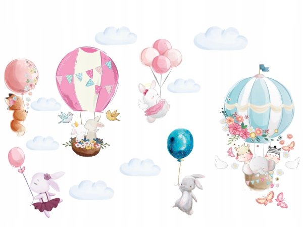 Зайка на воздушном шаре