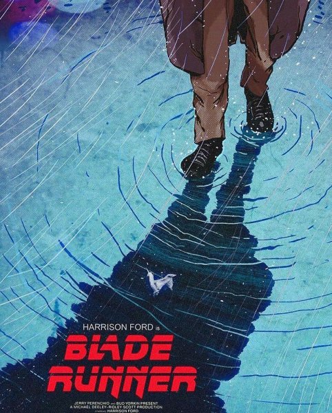 Бегущий по лезвию 1982 арт