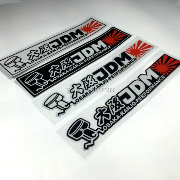 Японские наклейки на авто