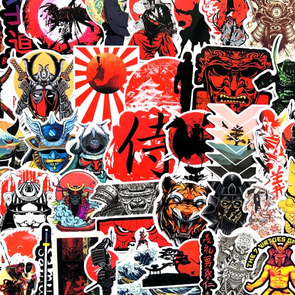 Японские наклейки на авто