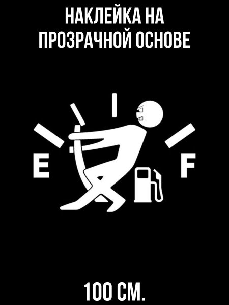 Прозрачный лючок бензобака TRD