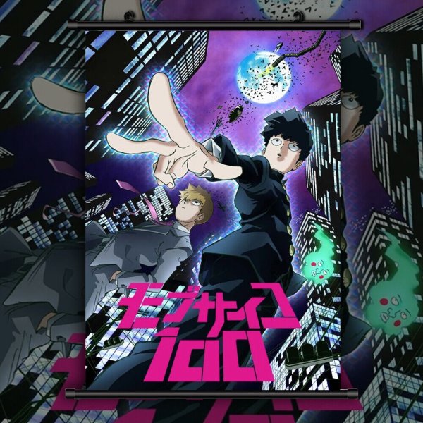 Моб психо 100 официальные постеры