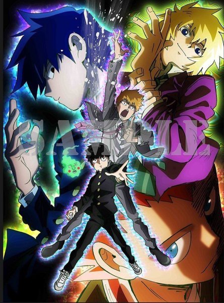 Моб психо 100 Постер