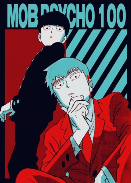 Моб психо 100 Постер