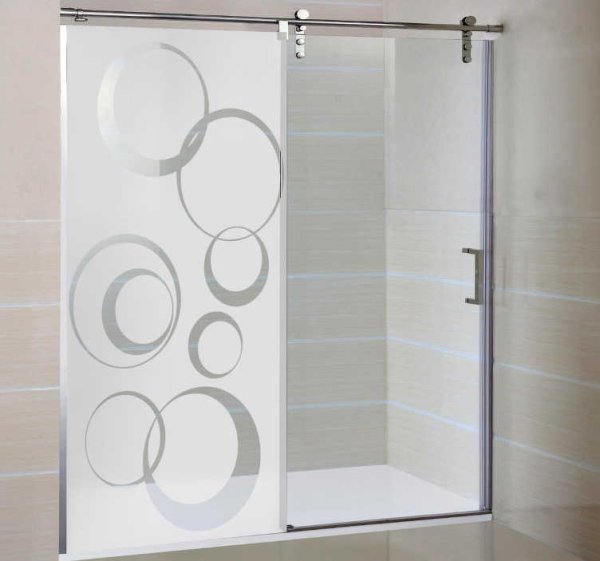 Матовое стекло для душевой кабинки