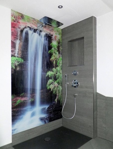 Наклейка на душевую кабину внутри Wildberries