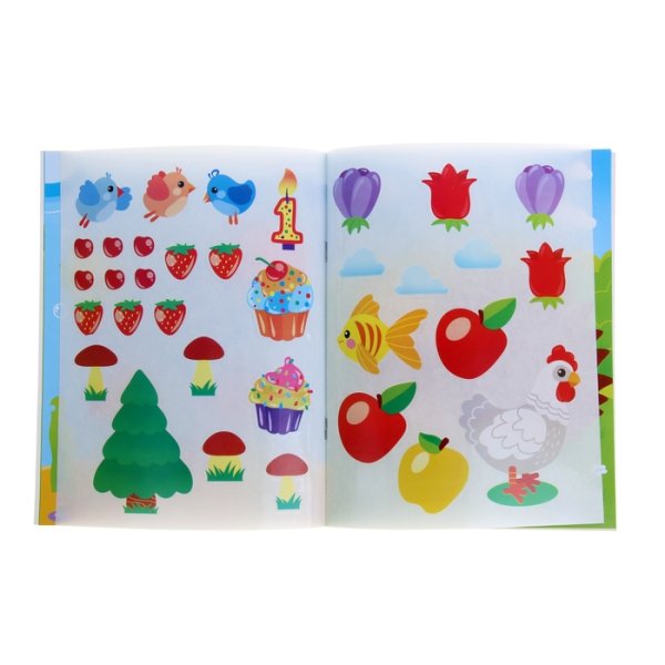 Обучающие наклейки для детей