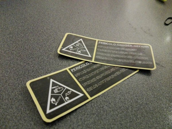 Наклейки под капот ВАЗ 2114