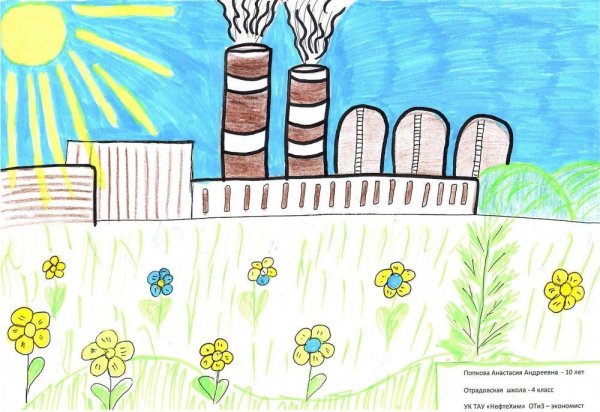 Плакат охрана воздуха