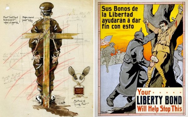 Плакаты 1 мировой войны Германия