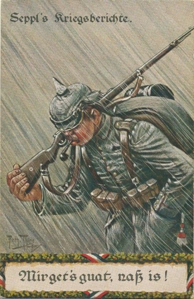 Пропагандистские плакаты Германии первой мировой войны