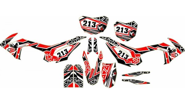 Наклейки на питбайк CRF 70