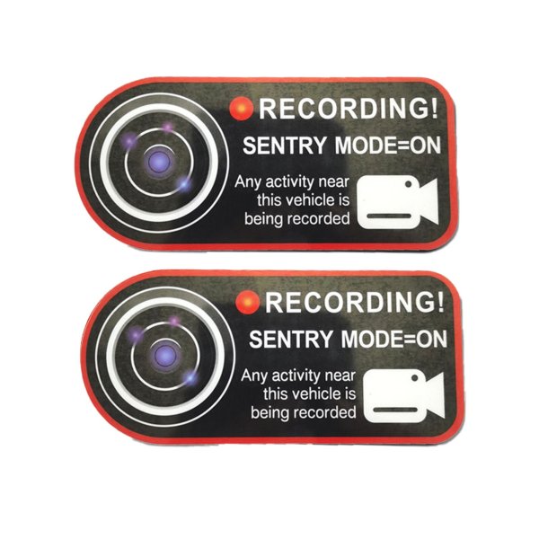 Наклейка для видеорегистратора