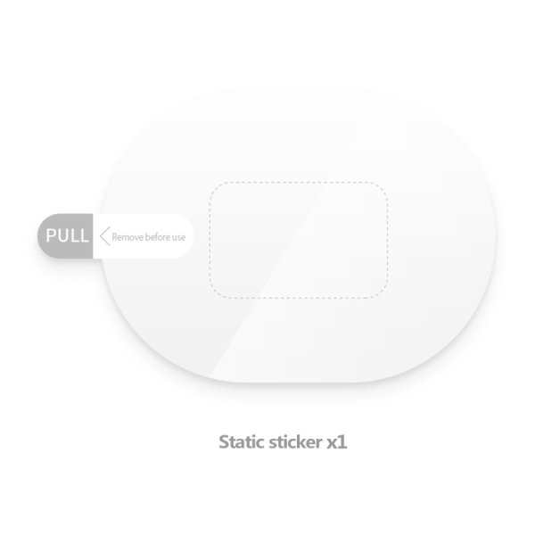 Электростатическая наклейка на лобовое стекло